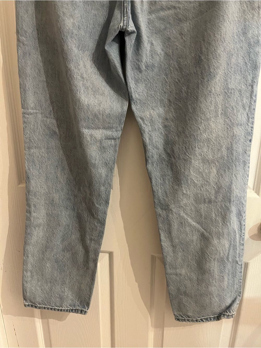 Aritzia Denim Forum Jeans Light Wash Denim BF High Rise Loose 28L size 29 - Picture 9 of 11